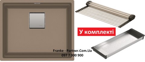 Franke-Partner.com.ua ➦  Кухонна мийка Franke KUBUS 2 KNG 110-52