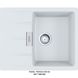 🟥 Кухонна мийка Franke Centro CNG 611-62 (114.0630.417) гранітна - врізна - оборотна - колір Білий - Архів