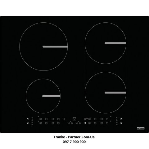 Franke-Partner.com.ua ➦  Встраиваемая варочная индукционная поверхность Franke Smart FSM 654 I B BK (108.0606.108) цвет черный