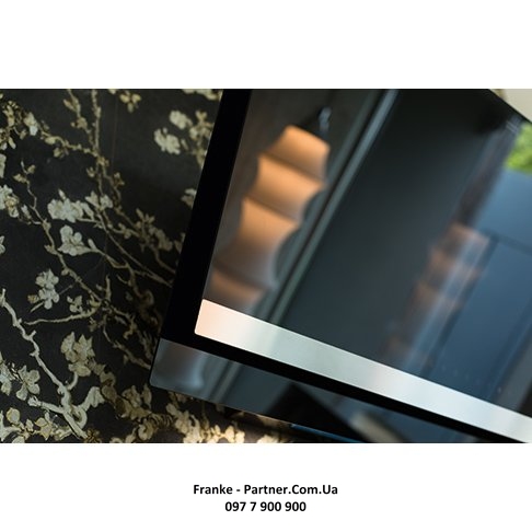 Franke-Partner.com.ua ➦  Кухонная вытяжка Franke Crystal FCRV 908 BK (330.0536.839) чёрное стекло настенный монтаж, 90 см