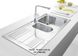 🟥 Кухонна мийка Franke Logica Line LLL 651 (101.0381.836) неіржавна сталь - врізна - декорована чаша справа