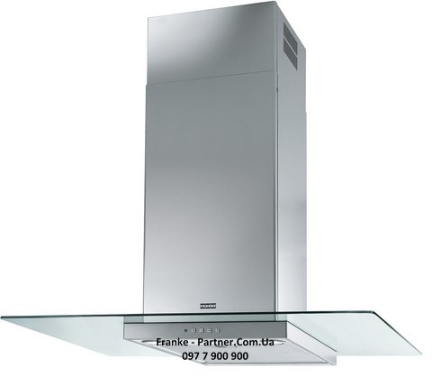 Кухонна витяжка Franke T-Glass Linear FGL 925 XS NP (325.0590.996) нерж. сталь / прозоре скло настінний монтаж, 90 см - Архів