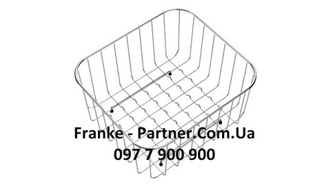 Franke-Partner.com.ua ➦  Кошик, нержавіюча сталь
