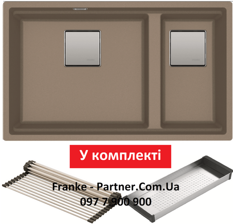 Franke-Partner.com.ua ➦  Кухонная мойка Franke KUBUS 2 KNG 120