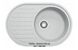 🟥 Кухонна мийка Franke Ronda ROG 611 (114.0381.065) гранітна - врізна - оборотна - колір Сріблястий