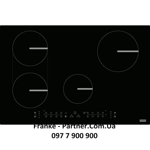 Franke-Partner.com.ua ➦  Варочная поверхность Franke индукционная Smart FSM 804 I B BK (108.0606.110) чёрное стекло
