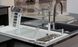 🟥 Кухонна мийка Franke Mythos MTG 611, крило зліва (114.0067.387) гранітна - врізна - колір Графіт + обробна дошка і коландер в комплекті