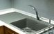 🟥 Кухонна мийка Franke Mythos MTG 611, крило зліва (114.0067.387) гранітна - врізна - колір Графіт + обробна дошка і коландер в комплекті