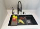 🟥 Кухонна мийка Franke KUBUS 2 KNG 120 (125.0517.110) гранітна - монтаж під стільницю - колір Графіт - (коландер та коврик Rollmat у комплекті)