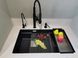 🟥 Кухонна мийка Franke KUBUS 2 KNG 120 (125.0517.126) гранітна - монтаж під стільницю - колір Ваніль - (коландер та коврик Rollmat у комплекті)
