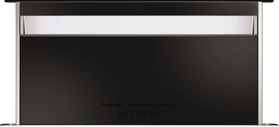 Franke-Partner.com.ua ➦  Встроенная в столешницу кухонная вытяжка Frames by Franke FS DW 866 XS BK, цвет черный