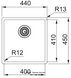 🟥 Кухонная мойка Franke Box BXM 210 / 110-40 (127.0650.362) нержавеющая сталь - монтаж врезной, в уровень или под столешницу - Антрацит PVD