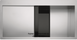 🟥 Кухонна мийка Franke Crystal Line CLV 214 (127.0306.387) полірована - монтаж врізний або у рівень зі стільницею - неіржавна сталь / Чорне скло крило зліва