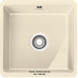🟥 Кухонна мийка Franke Mythos KBK 110-40 (126.0335.875) керамічна - монтаж під стільницю - колір Кремовий