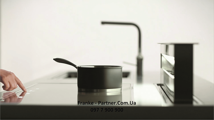 Franke-Partner.com.ua ➦  Вбудована в стільницю кухонна витяжка Frames by Franke FS DW 866 XS CH, колір шампань