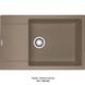 🟥 Кухонна мийка Franke Maris MRG 611-78XL (114.0374.916) гранітна - врізна - оборотна - колір Мигдаль