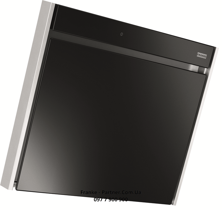 🟥 Пристенная кухонная вытяжка Frames by Franke FS VT 606 W XS BK, цвет черный