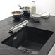🟥 Кухонная мойка Franke Kubus KBG 110-50 (125.0575.040) гранитная - монтаж под столешницу - цвет Серый камень
