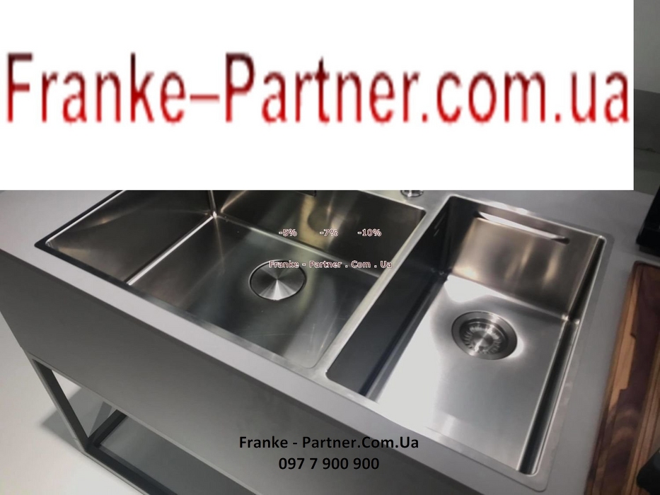 Franke-Partner.com.ua ➦  Кухонная мойка Franke Box Center BWX 210/110-27 (127.0579.849)