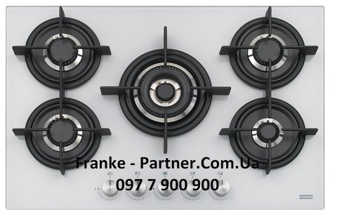 Franke-Partner.com.ua ➦  Варильна поверхня Franke Crystal FHCR 755 4G TC HE WH C (106.0374.284)