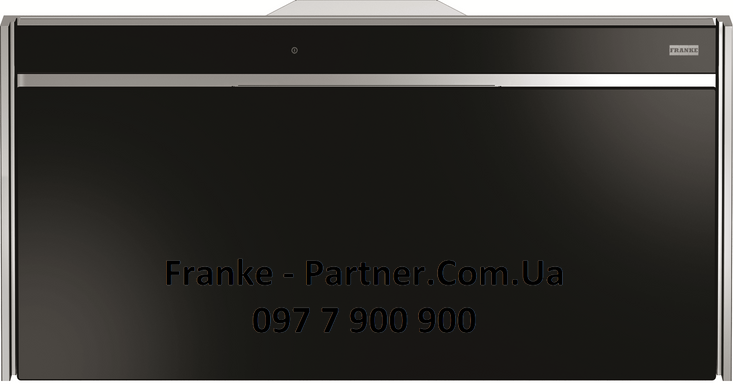 Franke-Partner.com.ua ➦  Пристінна кухонна витяжка Frames by Franke FS VT 906 W XS BK, колір чорний
