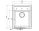 🟥 Кухонна мийка Franke Sirius SID 610-40 (114.0498.001) з тектонайта - врізна - колір Білий - Архів