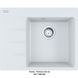 🟥 Кухонна мийка Franke Centro CNG 611-62 TL (114.0630.449) гранітна - врізна - крило ліворуч - колір Білий