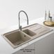 🟥 Кухонна мийка Franke Impact IMG 651 (114.0502.875) гранітна - врізна - оборотна - колір Шоколад