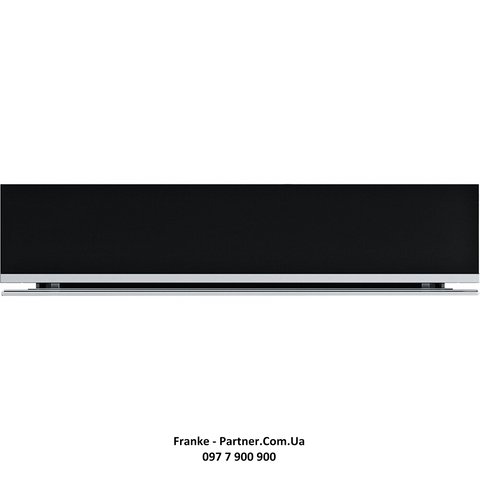 Franke-Partner.com.ua ➦  Висувна термостатична шухляда для підігріву посуду Franke Mythos FMY 14 DRW XS (131.0611.212) скло, колір чорний / нержавіюча сталь
