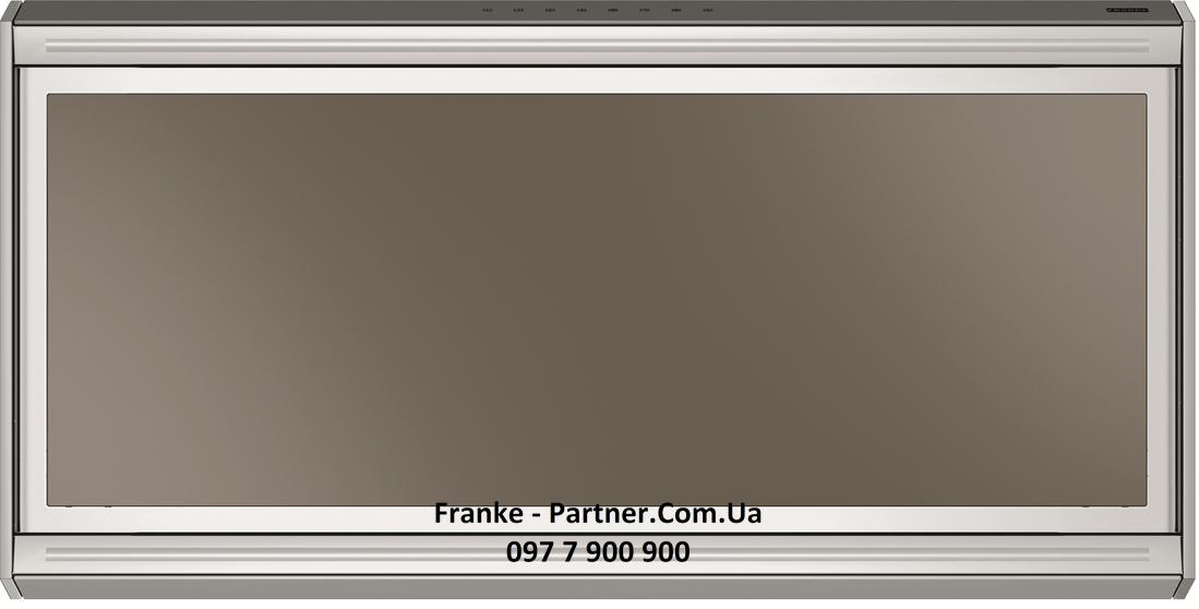 Franke-Partner.com.ua ➦  Т-образная пристенная кухонная вытяжка Frames by Franke FS TS 906 W XS CH, цвет шампань