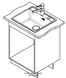🟥 Кухонна мийка Franke Maris MRG 610-52 TL (114.0668.867) гранітна - врізна - колір Онікс