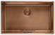 🟥 Кухонная мойка Franke Box BXM 210 / 110-68 (127.0662.644) нержавеющая сталь - монтаж врезной, в уровень или под столешницу - Медный PVD