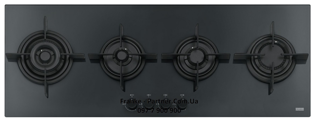 Franke-Partner.com.ua ➦  Варильна поверхня Franke Crystal FHCR 1 204 3G TC HE BK C (106.0374.292)
