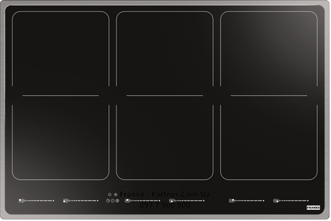 Franke-Partner.com.ua ➦  Індукційна варильна поверхня Frames by Franke 3-FLEXFH FS 786, колір чорний