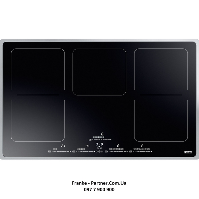 Franke-Partner.com.ua ➦  Індукційна варильна поверхня Frames by Franke FHFS 865 1I 2FLEX ST BK, колір чорний