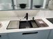 🟥 Кухонна мийка Franke KUBUS 2 KNG 110-52 (125.0517.048) гранітна - монтаж під стільницю - колір Ваніль - (коландер та коврик Rollmat у комплекті)