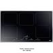 🟥 Индукционная варочная поверхность Frames by Franke FHFS 865 1I 2FLEX ST BK, цвет черный