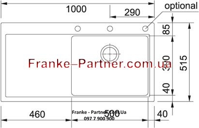 Franke-Partner.com.ua ➦  copy_Кухонна мийка MTG 611