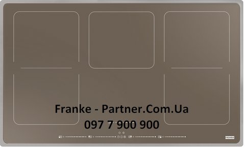 Franke-Partner.com.ua ➦  Индукционная варочная поверхность Frames by Franke FHFS 865 1I 2FLEX ST CH, цвет шампань