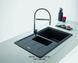 🟥 Кухонна мийка Franke Basis BFG 651-78 (114.0272.603) гранітна - врізна - оборотна - колір Онікс