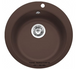 🟥 Кухонна мийка Franke Ronda ROG 610 (114.0381.023) гранітна - врізна - колір Шоколад