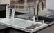 🟥 Кухонна мийка Franke Mythos MTG 611, крило зліва (114.0330.974) гранітна - врізна - колір Шторм + обробна дошка і коландер в комплекті - виставковий взірець
