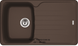 🟥 Кухонна мийка Franke Antea AZG 611-86 (114.0499.183) гранітна - врізна - оборотна - колір Шоколад