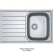 🟥 Кухонна мийка Franke Spark SKL 611-79 (101.0598.809) неіржавна сталь - врізна - оборотна - декорована