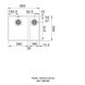 🟥 Кухонна мийка Franke Sirius SID 160 (125.0395.612) з тектонайта - монтаж під стільницю - колір Білий