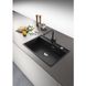 ⬛️ Кухонна мийка Franke Maris MRG 610-72 TL Black Edition (114.0720.007) гранітна - врізна - колір Чорний матовий