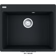 🟥 Кухонна мийка Franke Centro CNG 610-54 (114.0630.406) гранітна - врізна - оборотна - колір Чорний матовий
