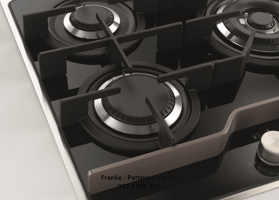Franke-Partner.com.ua ➦  Газовая варочная поверхность Frames by Franke FHFS 785 4G TC CH C, цвет шампань