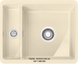 🟥 Кухонна мийка Franke Mythos KBK 160 (126.0335.884) керамічна - монтаж під стільницю - колір Кремовий
