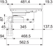 🟥 Кухонная вытяжка интегрированная в индукционную варочную поверхность MYTHOS 2GETHER FMY 839 HI (340.0529.586) чёрное стекло